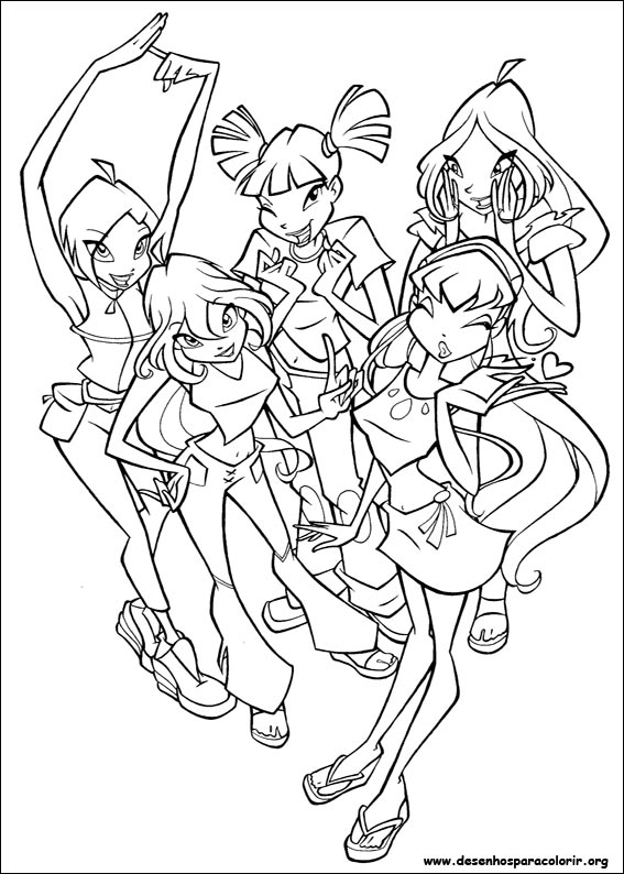 winx desenhos para colorir Winx-28