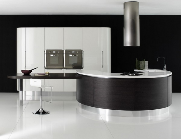 مطابخ المونيوم  Black-kitchen-elegant-look4-2