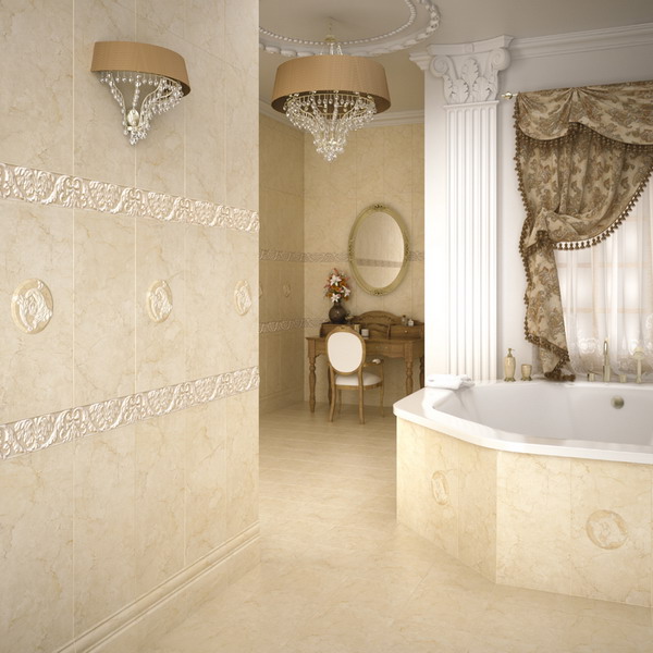 الدهبى والروز يتصدر احدث الوان السيراميك للارضيات والحوائط للحمامات 2012 جديد وحصرى New-collection-tile-french-style-by-kerama15-1