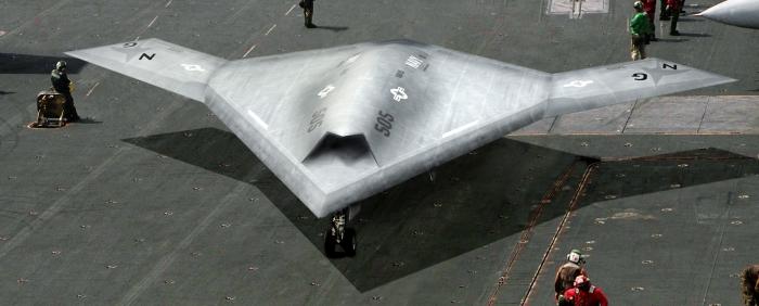 الــقاذفة الأمريكية الجديدة .. X-47b . أول صورة تنشر عنها X-47b