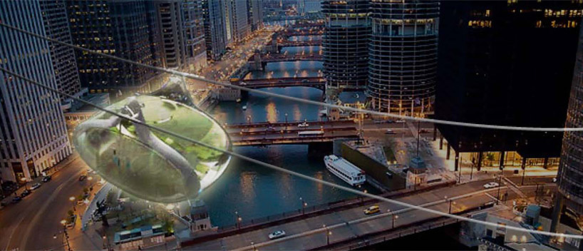 التصميم الفائز لـ إقامة رصيف داخل البحر في شيكاغو Anp15