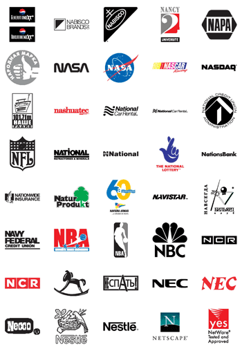 لوجوهات جميع الحروف على المديا فير ... ALL Logos Letter  Logo-n_page_1