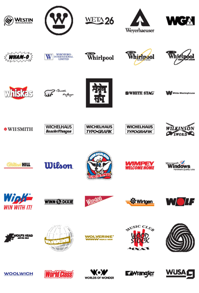 لوجوهات جميع الحروف على المديا فير ... ALL Logos Letter  Logo-w_page_2