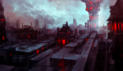 Nexus - The City of Cities Dark_city_by_tobiee