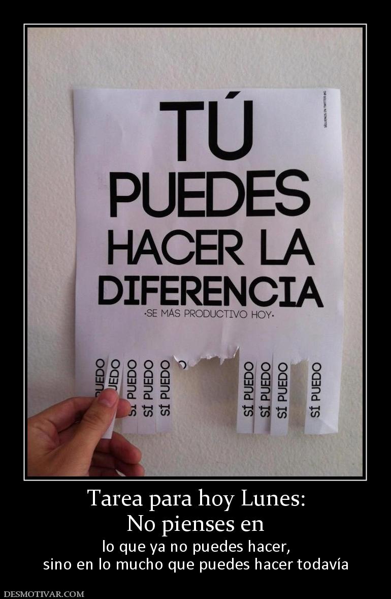 LUNES 12 DE ENERO DE 2015 - Por favor pasen sus datos, pálpitos y comentarios de quiniela AQUÍ para hacerlo más ágil. Gracias.♣ - Página 2 160426_tarea-para-hoy-lunes-no-pienses-en