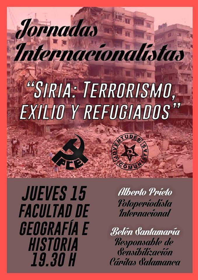 Cáritas participa en las jornadas del Partido Comunista de España  IMG-20161111-WA0000