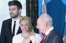 Site mexicano avança fim de namoro de Shakira e Piqué Shakira-e-pique-jerusalem-epa230