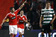 Benfica vence dérbi 8-230