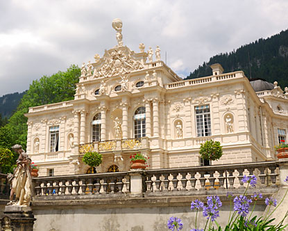 Замъка на Скаво Linderhof-castle