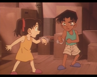 Heiji Hattori Cuffed