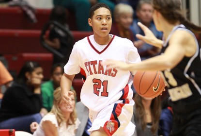 Titan women fall hard in OT against Loyola Rp_primary_A-Dominique_Dixon-2010-11-WMU-2