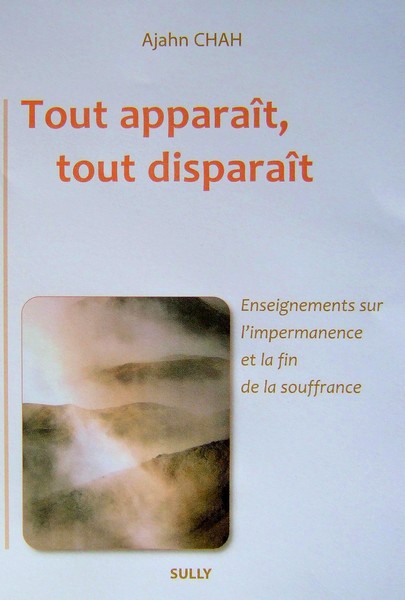 Tout apparaît, tout disparaît Chah_livre