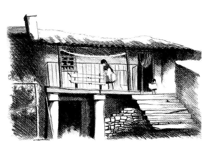 Arquitectura Casa_tradicional_desenho