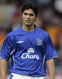 Candidature Everton Mikel-arteta