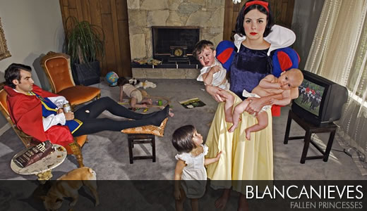 asi terminan las princesas... Blancanieves