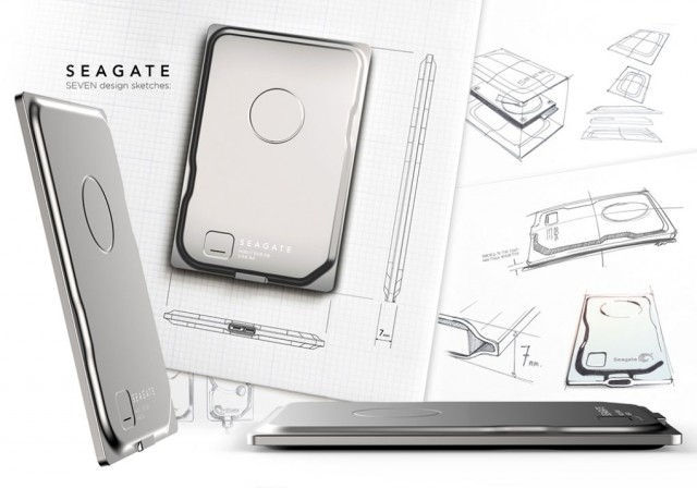 Seagate Seven. Ο εξωτερικός σκληρός που είναι πιο λεπτός και από το... iPhone 6 Plus (CES 2015) Seagate-Seven-640x448