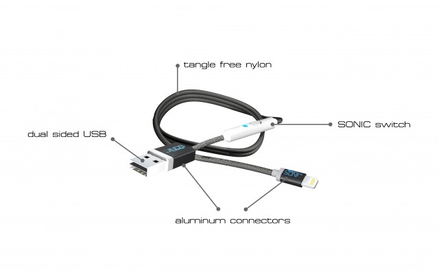 SONICable. To καλώδιο που ελαττώνει στο μισό το χρόνο φόρτισης των mobile συσκευών! SONICable-2-640x399