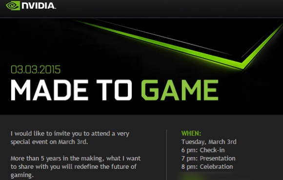 Πρόσκληση για event στις 3 Μαρτίου από την Nvidia. Έρχεται νέο SHIELD tablet Nvidia-shield-march-3