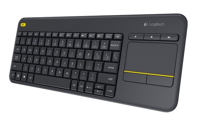 Logitech Wireless Touch K400 Plus. Ειδικά φτιαγμένο για το living room! K400_Charcoal_BTY2_72_dpi-640x396