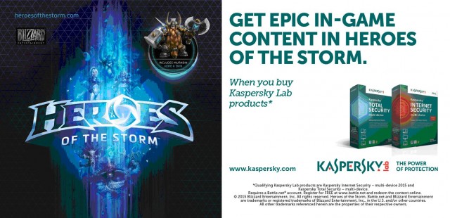 Μοναδική προσφορά από την Kaspersky για τους λάτρεις του gaming και του Heroes of the Storm! Heroes-of-the-Storm-640x310