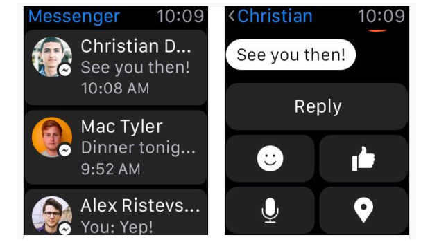 Facebook Messenger για Apple Watch Facebook-messenger_1