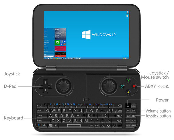 GPD Win, ένα laptop "τσέπης" για ατελείωτο Windows 10 gaming on-the-go! GPD-Win-2