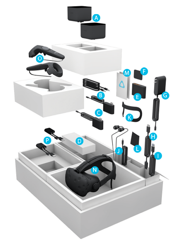Να τι περιλαμβάνει το final box του HTC Vive VR! Htc-vive-package-phandroid