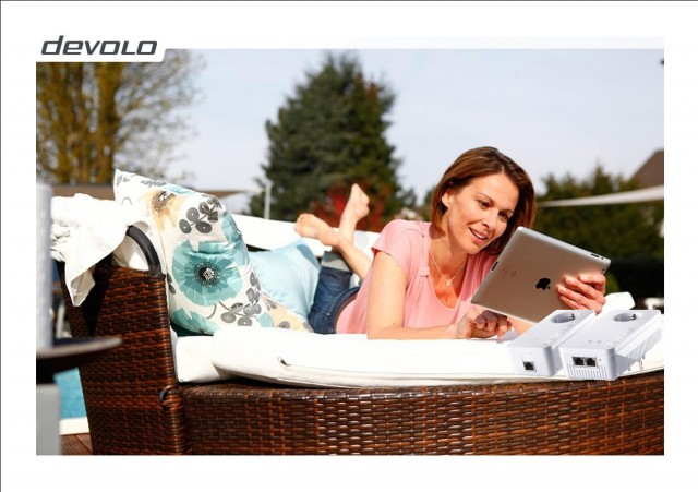 Ταχύτατο WiFi για tablets και smartphones στον κήπο με devolo WiFi adapters Devolo-summer-640x451