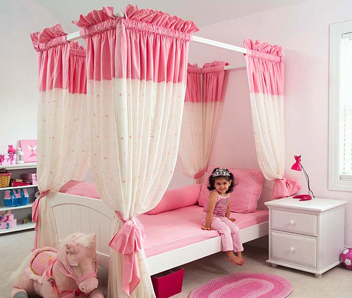 غرف نوم للبنات الحلوين , غرف نوم ورديه , غرف نوم للاطفال 15-Cool-Ideas-for-pink-girls-bedrooms-3