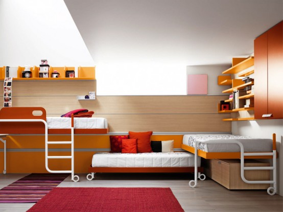 غرف للمراهقات Bright-and-ergonomic-furniture-for-modern-teen-room-by-Battistella-Industria-Mobili-1-2-554x415