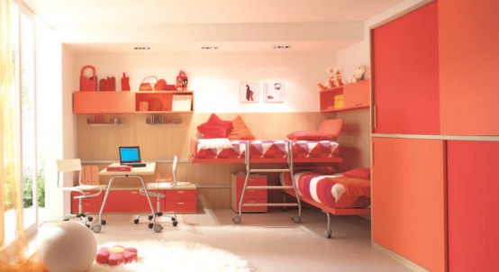 غرف اطفال انش الله تعجبكم Cool-and-Ergonomic-Bedroom-Ideas-for-Two-Children-by-Dearkids-26-554x302