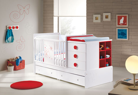 سراير عملية لغرف الاطفال Practical-furniture-for-baby-nursery-and-kids-room-by-Micuna-2
