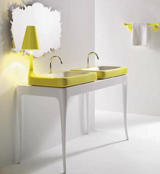 مغاسل بشكل مميز، تتميز بجاذبيتها وعصريتها Bathroom-furniture-with-glamour-touch-of-the-30s-3-554x604
