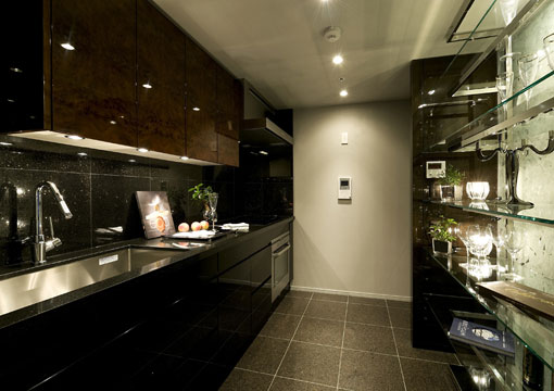 † Kitchen †    Big-apartment-interior-design-in-tokyo-5