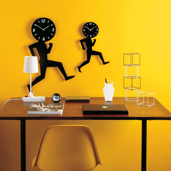  ساعات حائط خطييييييرة Cool-clock-uomino-wall-554x554