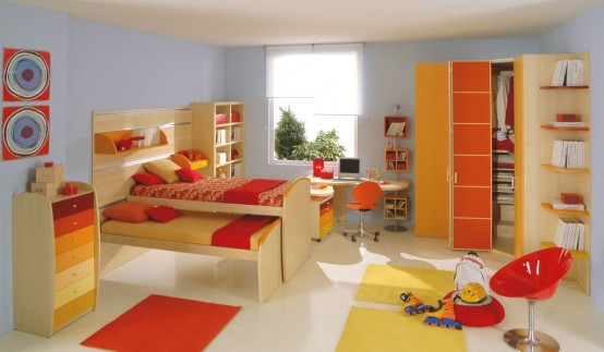 غرف للمراهقات Giessegi-rooms-for-boys-and-girls-28-554x323