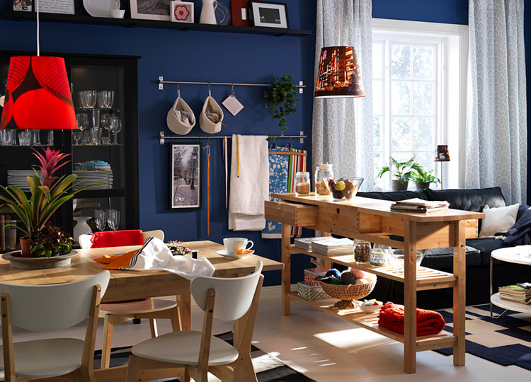 شوفو هل المطابخ مو شى بيجنن Ikea-2010-dining-room-ideas-1