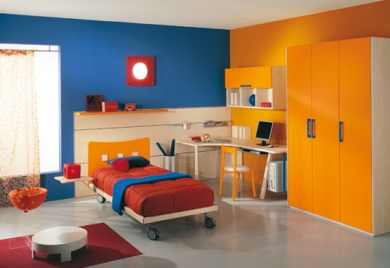 غرف أطفال حتى سن المراهقة / غرف نوم للاطفال / افخم غرف نوم Kids-room-decor-idea-17-554x380