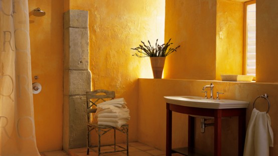 لحمامات فخمة وعصرية .. اليك 13 فكرة وتصميم من Axor Luxury-bathroom-design-axor-9-554x312