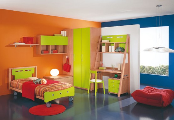 ديكورات الطفل موسوعه كامـــــله Modern-kids-room-decor-idea-7-554x383