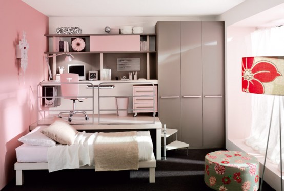 غرف نوم 2010 للبنات Ping-loft-teenage-bedroom-554x374