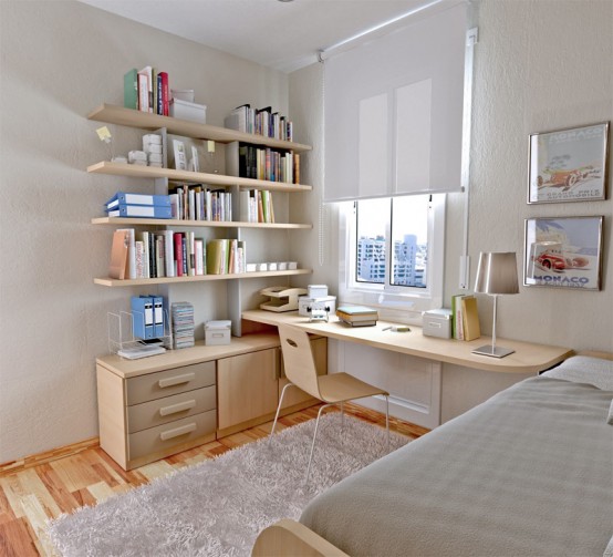 ديكورات روعة Thoughtful-teen-room-layout-19-554x503