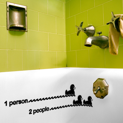 ملصقات للحوائط لمحبي القطط والطيور Very-funny-vinyl-stickers-for-bathroom-by-Hua2-1