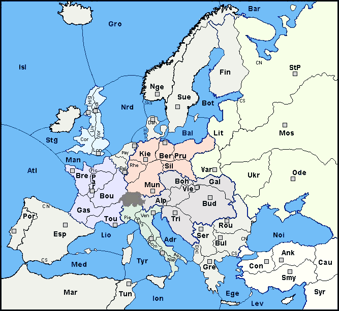 Diplomatie Map