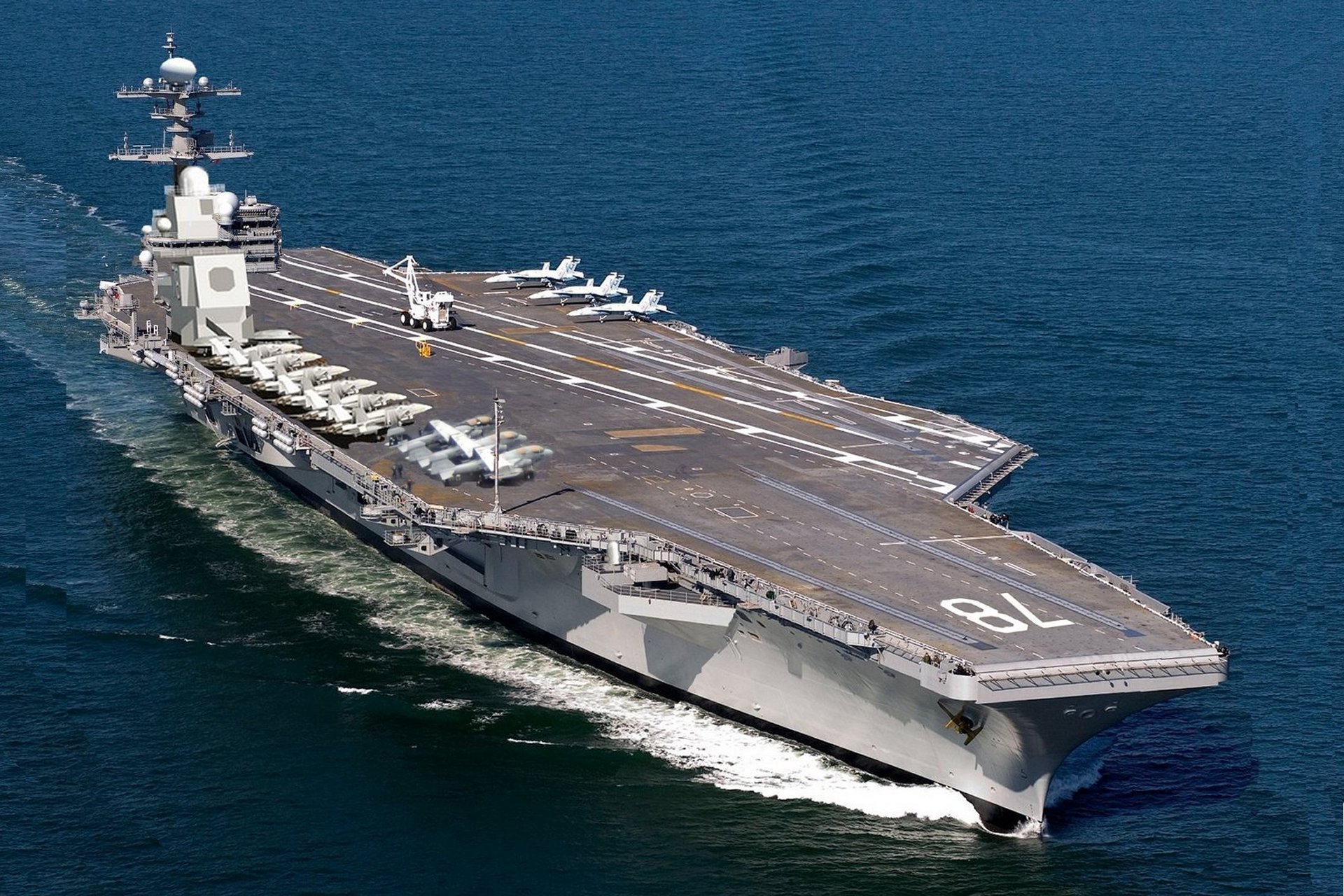 les porte avions USS-Gerald-Ford-aircraft-carrier-2