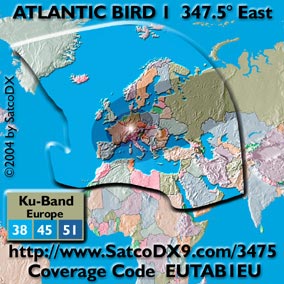 صور للاقمار والمناطق التي يغطيها مدار القمر EUTAB1EU