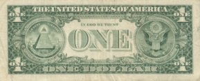 simbolismo occulto nel dollaro statunitense Dollaro3