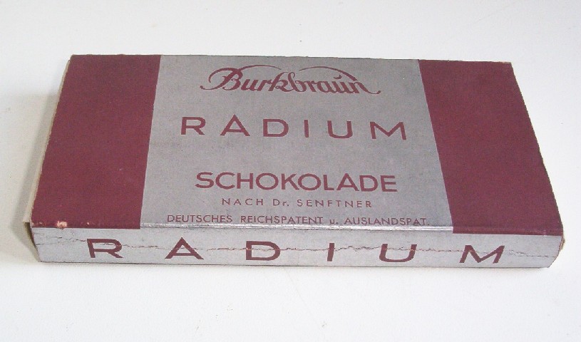 Comprendre les différentes grandeur sradiométriques, d eprotection et opérationnelles - Page 2 Chocolat_radium