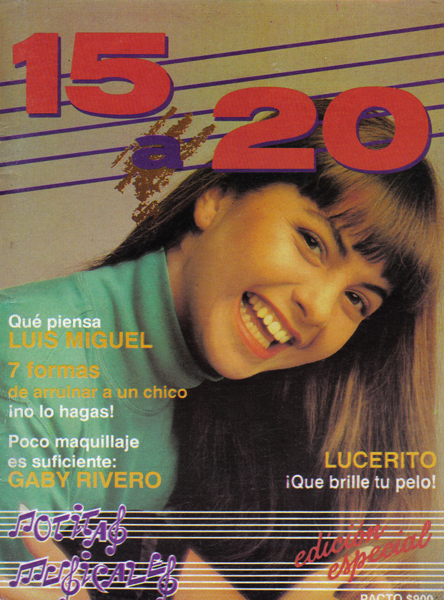 ¿Cuánto mide Lucero? (Cantante) - Altura - Real height Revista%2015a20