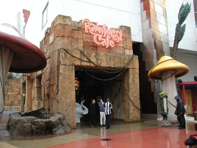 Disney Village :: Rainforest café Rainforest1bg